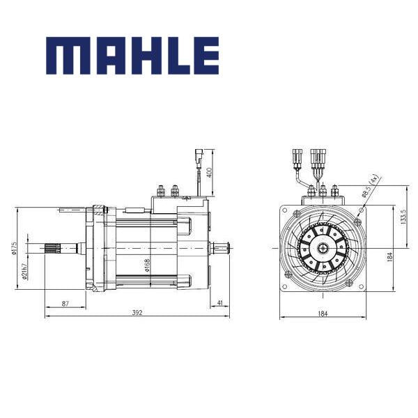 MM 439 motor 15V 4 kW AMT7307