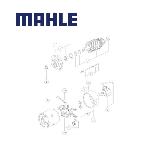 MM 138 electric motor 12V 1,6kW AMJ4747