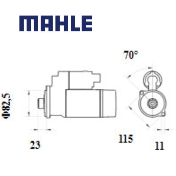 MS 1159 starter motor 12V 3.0kW 10z,MS1159