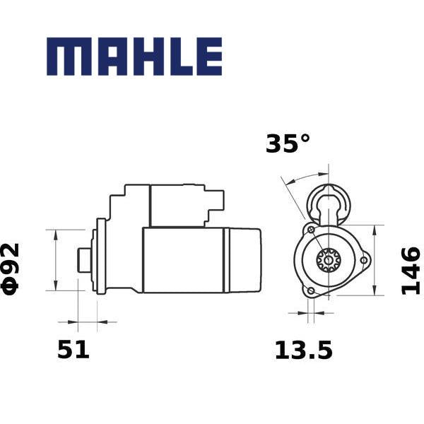 MS 212 starter motor 24V 6,5kW z12 AZG4813,MS212