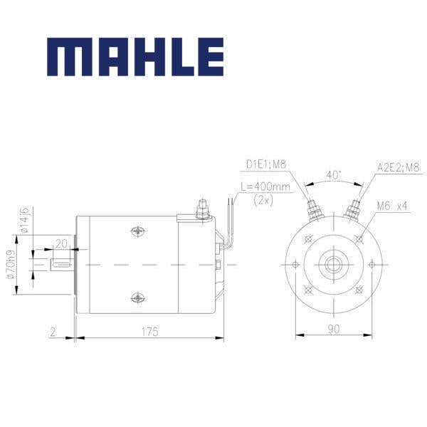 MM 428 OF motor 24V 2,2kW AMJ5744