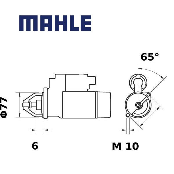 MS 233 starter motor 12V 2,3kW z13 AZE4635,MS233