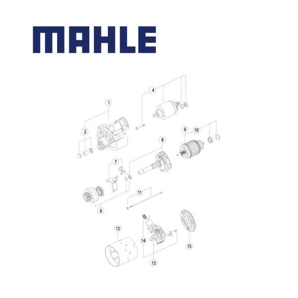 MS 59 starter motor 12V 1,1kW z9 AZD2124