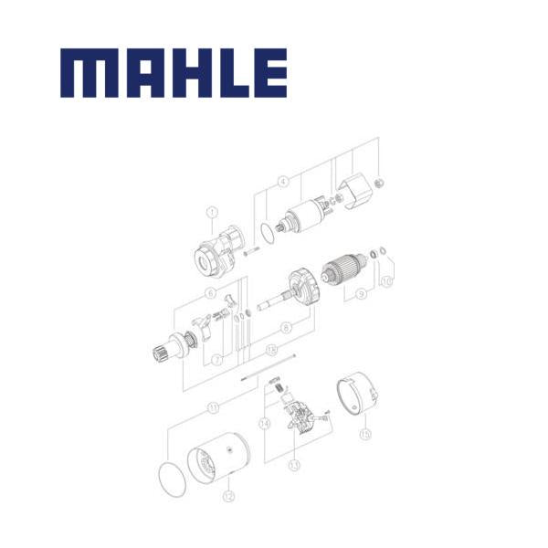 MS 251 starter motor 24V 3kW z10 AZE6604,MS251