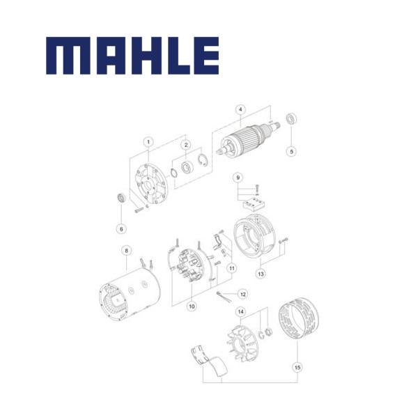 MM 140 electric motor 24V 2,1kW AMP2607