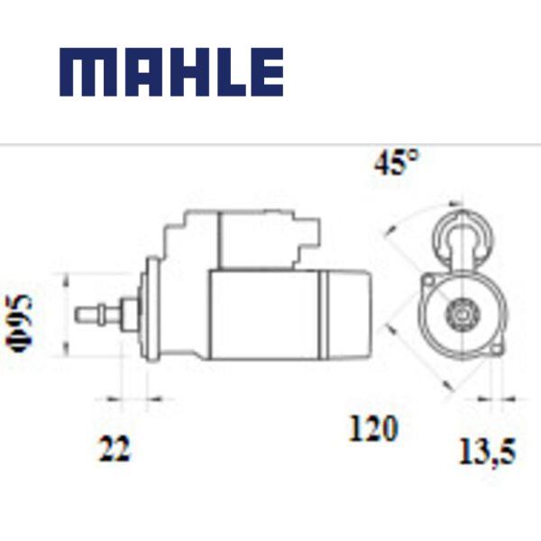 MS 1133 starter motor 24V 4.5kW 11z AZE4719,MS1133