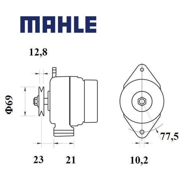 MG 1139 alternator 14V 40A AAG5181