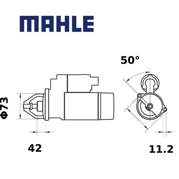 MS 172 starter motor 12V 1,8kW z9 AZE2201,MS172