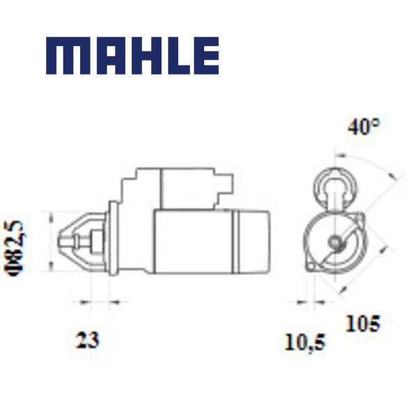 MS 1174 starter motor 12V 3,2kW z11,MS1174