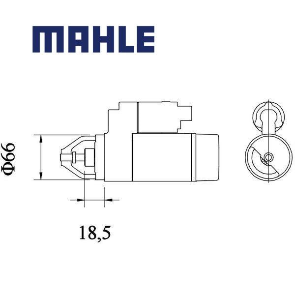 MS 155 starter motor 24V 1,6kW z8 AZE1254,MS155