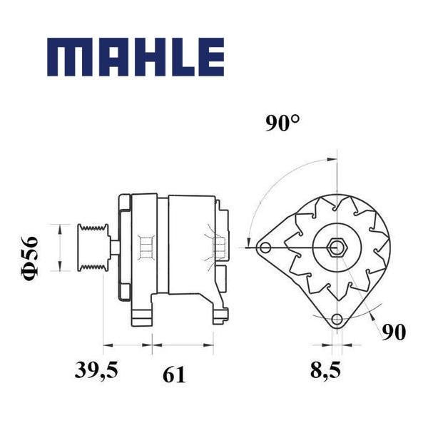 Alternator MG 1177