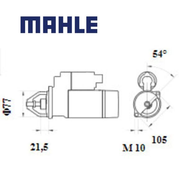 MS 1142 starter motor 12V 1.4kw 8z,MS1142