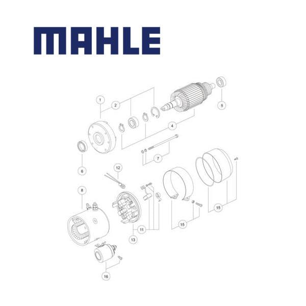 MM 41 electric motor 12V 2,1kW AMJ5144