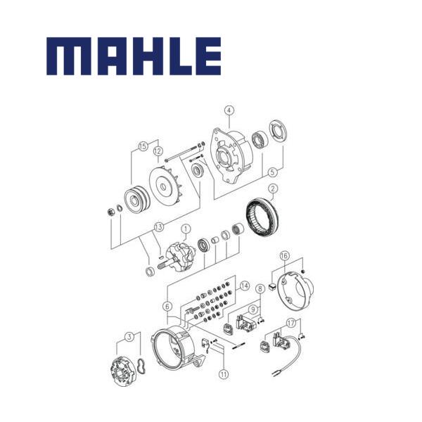 MG 93 alternator 48V 180A AAT3372